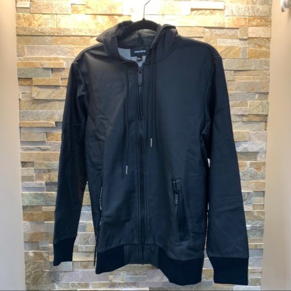 Diesel Hooded Bomber Jacket - Picture 3 of 11